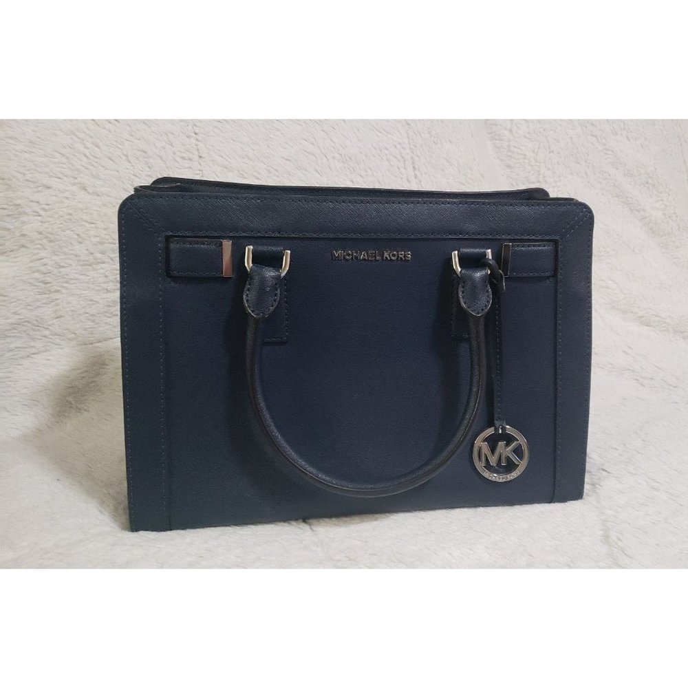 Michael Kors Dillon Satchel in Blue